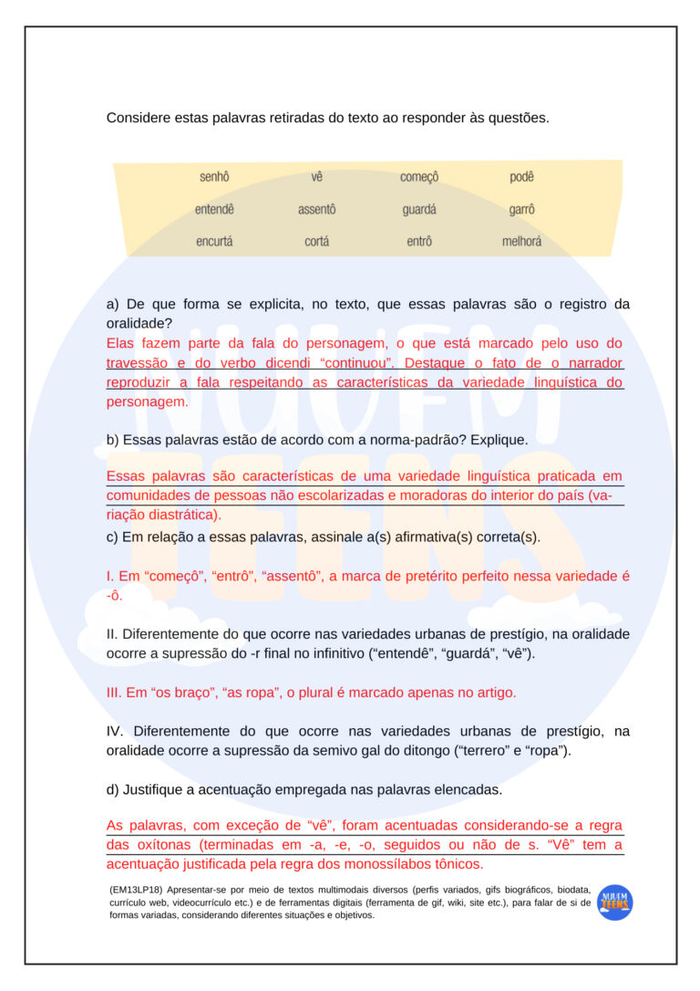 PORT GABARIT ATV 2 - 3º ANO - ACENTUAÇÃO GRÁFICA